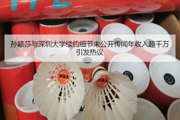 孙颖莎与深圳大学续约细节未公开传闻年收入超千万引发热议